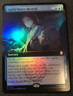 Spirit Water Revival - Foil - Extended - TLA - MTG - EN - NM - 0370 - Image 1