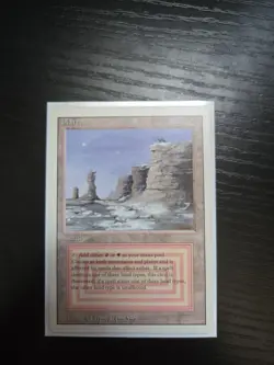 MTG Unlimited Edition Plateau Ungraded Dual Land Magic The Gathering - Image 1