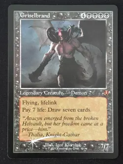 1x MTG Griselbrand (Retro Frame, Foil) - Innistrad Remastered (INR) #381 - Magic - Image 1