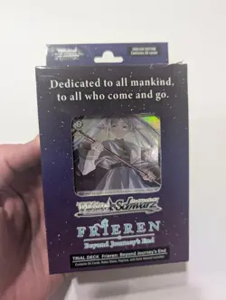 Weiss Schwarz Frieren Beyond Journey's End English Trial Deck OPENED Read Descri - Image 4