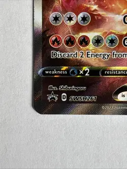 Pokemon TCG Charizard VMAX SWSH261 Sword & Shield Promo Card - Image 4