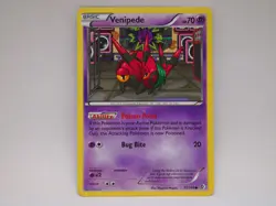 Venipede 72/149 - Boundaries Crossed - Common - Pokemon Card TCG - LP - Image 1