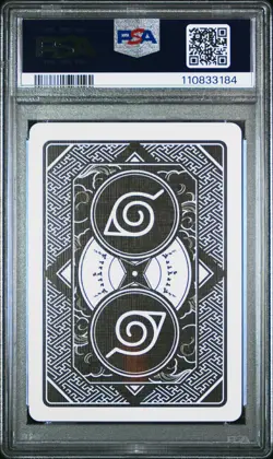 2019 BICYCLE NARUTO SHIPPUDEN PLAYING CARDS QUEEN OF HEARTS PSA 10 - Image 2