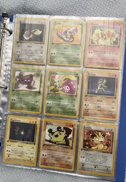 Pokemon Cards: Complete 1st Edition Team Rocket Uncommon and Common Set - Image 4