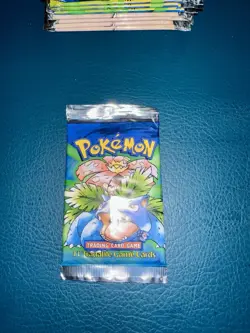 Pokemon Base Set Booster Pack RESEALED Guaranteed Holo From Set Plus Set Cards.9 - Image 1