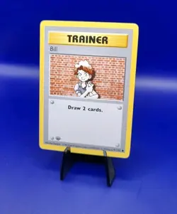 Bill 91/102 1st Edition Shadowless Base Set Pokemon Card WOTC TCG 1999 NM - Image 3