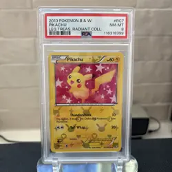 PSA 8 2013 Pokemon B&W Pikachu Radiant Collection Card RC7/RC25 - Image 1