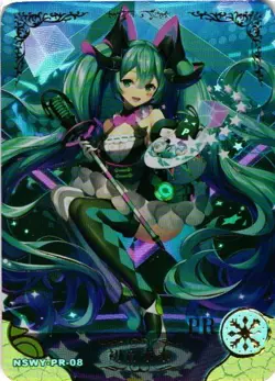 HATSUNE MIKU PR NSWY-PR-08 Goddess Story Anime TCG CCG Collectible Card - Image 1