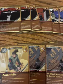 naruto ccg Jutsu Card Lot - Image 2