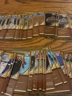naruto ccg Jutsu Card Lot - Image 4