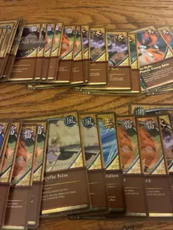 naruto ccg Jutsu Card Lot - Image 5