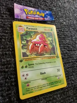 PARASECT 41/64 - NM - 1ST EDITION JUNGLE ENGLISH POKEMON CARD NM - Image 3