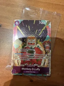 Monkey.D.Luffy Bandai Card Games Fest 25-26 Stamped One Piece Promo OP07-073 - Image 1