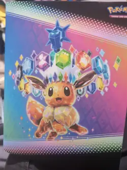 Pokemon Card Binder Japanese 151 & Chinese Gem Pack In Prismatic Evo Binder - Image 1