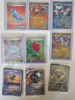 Pokemon Lot Of 93 Cards-Full Arts, Ex’s, Sir’s, V-star, Holos, Pokeballs, & More - Image 2