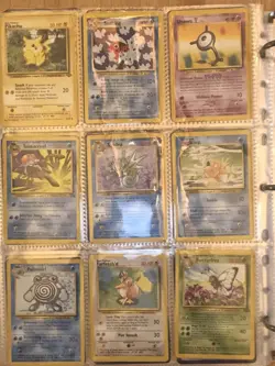 Huge Vintage Pokemon Card Collection Lot - 100+ Cards - Holos Rares 1st Ed WOTC - Image 4