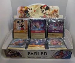 Disney Lorcana 200+ Fabled Bulk Card Lot (C,UC,R,SR) Regular and Holos - Image 2