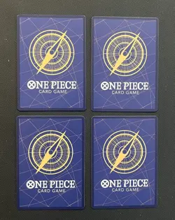 Lot of One Piece CCG - (4) Special Rare Holo Cards - Image 2
