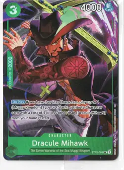 One Piece CCG Promo Cards Perona & Dracule Mihawk -Illustration Box 4 Sealed - Image 3