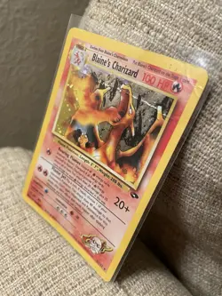 Blaine's Charizard 2/132 Gym Challenge Holo Pokemon Card 2000 - Image 4