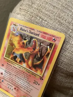 Blaine's Charizard 2/132 Gym Challenge Holo Pokemon Card 2000 - Image 5