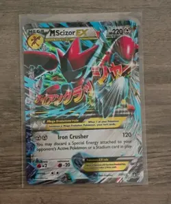 M Scizor EX 78/122 Mega Ultra Rare Holo Pokemon Card XY BREAKpoint NM - Image 1