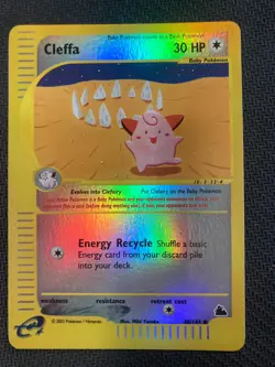 Cleffa 48/144 Reverse Holo Skyridge Pokemon WOTC 2003 Excellent Unplayed - Image 1