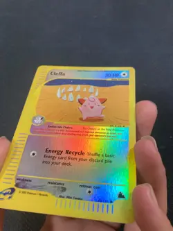 Cleffa 48/144 Reverse Holo Skyridge Pokemon WOTC 2003 Excellent Unplayed - Image 4