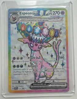 Espeon ex Svp175 Sv: Scarlet & Violet Promo Cards Holo - Image 1