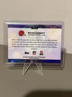 Topps Cosmic Chrome Myles Garrett Stars in the Night STN-23 Browns 2025 - Image 2