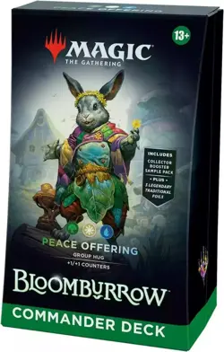 Magic the Gathering Peace Offering Commander Deck Bloomburrow MTG Sealed Precon - Image 1