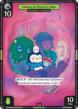 Vibes TCG Umbra on Dream's Edge - Birb & Pengu Card # 085 - Image 1