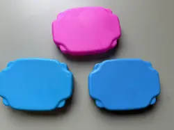 2000 Taco Bell Digimon Digivice Set Of 3 Cases Empty, No Cards - Image 3