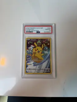PSA 10 Pikachu SWSH020 - Black Star Promo - Graded Pokemon Card - Image 3