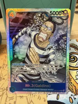 One Piece Card Game - Mr.3 (Galdino) - OP16-056 SR Foil Special - EN 5000 - Image 1