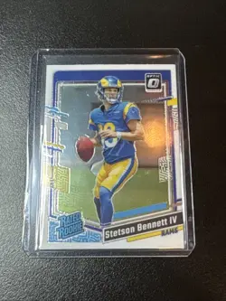 2023 Panini Donruss Optic - Rated Rookie Stetson Bennett #267 Holo Prizm (RC) - Image 1