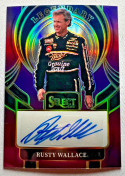 2026 NASCAR Panini Select RUSTY WALLACE Legendary Signatures Auto SP /49 #LS-RWC - Image 1
