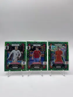 2026 Panini Prizm Monopoly FIFA World Cup - 35 Card Lot - Gold Ice, Pink, & More - Image 5