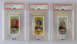 LEBRON JAMES 2003 CAMPIONI DI FUTURO #5 RED SKY GOLD /500 3 card lot ALL PSA 10 - Image 2