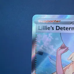 Lillie’s Determination 169/132 Mega Evolution Full Art Ultra Rare Pokemon Card - Image 4