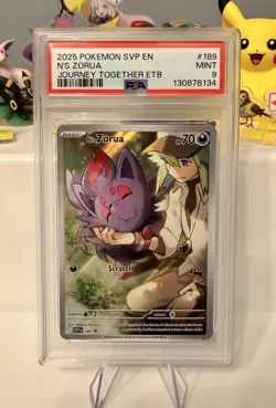 N's Zorua 189 Sv: Scarlet & Violet Promo Cards Holo - Image 1