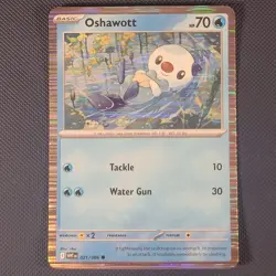 Oshawott 21 - White Flare - Holo Promo Pokemon Card - NM - Image 1