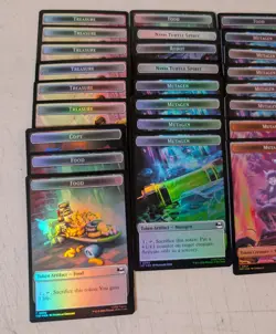 Magic Teenage Mutant Ninja Turtles Double Sided Token Card Lot - Image 3