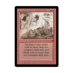 WOTC MtG Legends Caverns of Despair (R) VG - Image 1