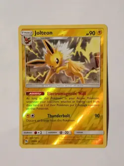 POKEMON CARD JOLTEON REVERSE HOLO 23/68 IN GOOD CON 2019 - Image 1