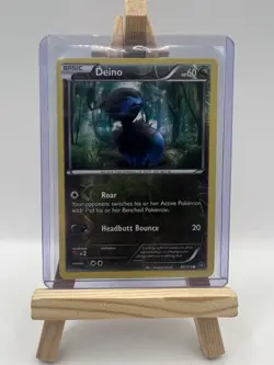 Pokemon TCG Card Deino 84/114 Reverse Holo XY Steam Siege - Image 1