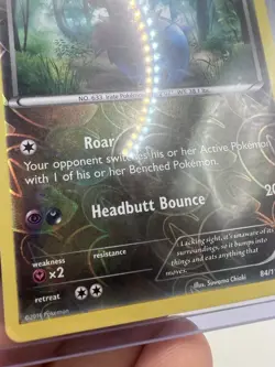 Pokemon TCG Card Deino 84/114 Reverse Holo XY Steam Siege - Image 5