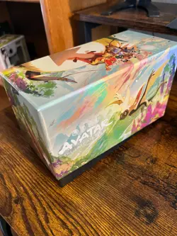 Empty Commander's Bundle Avatar: The Last Airbender MTG Card Storage BOX ONLY - Image 1