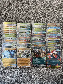 Pokemon Ex Card Lot 55 Cards - Image 1