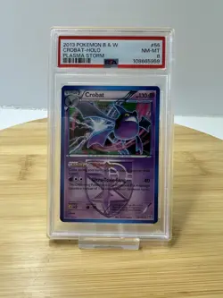 PSA 8 Crobat 55/135 Holo B&W Plasma Storm 2013 Pokemon Card - Image 1